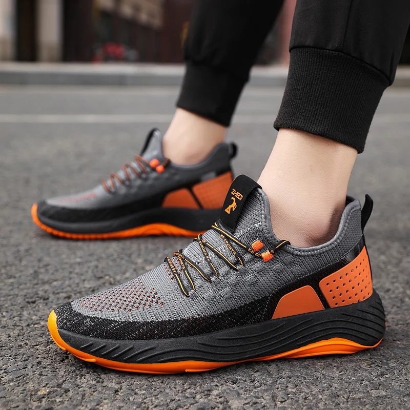 

Style Lace Up Men's Casual Shoes Men Flats Breathable Shoes Zapatillas British Trainers Walking Leather Men Shoes S4822-4835