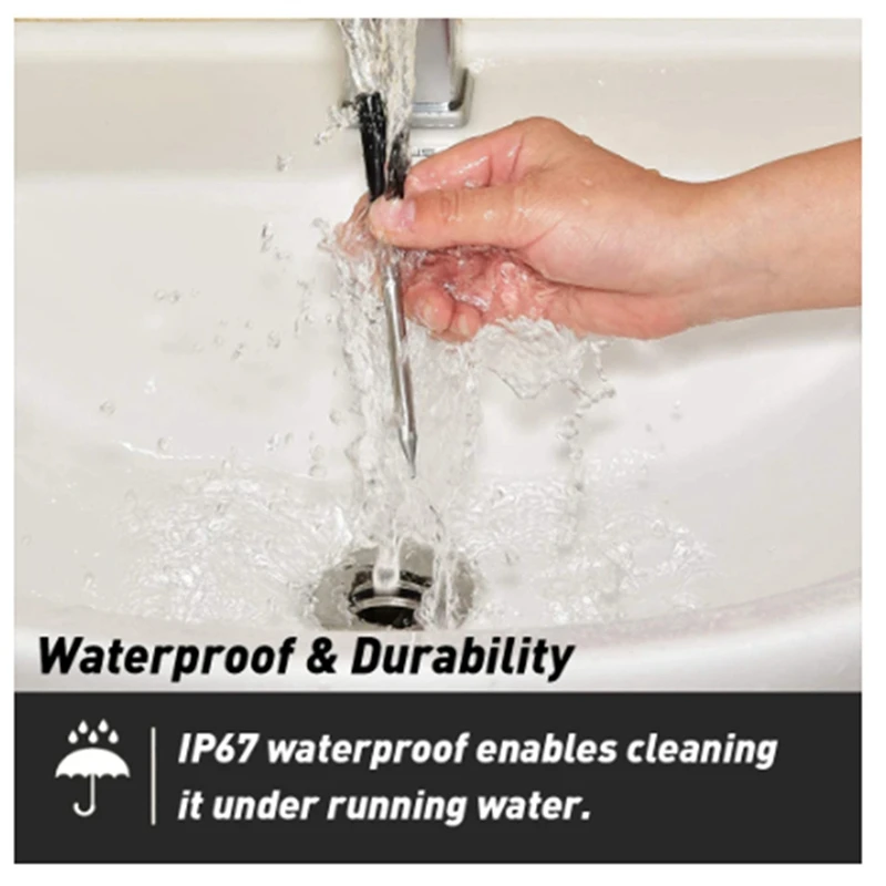 Беспроводной термометр для мяса и еды барбекю духовка гриль стейк Bluetooth