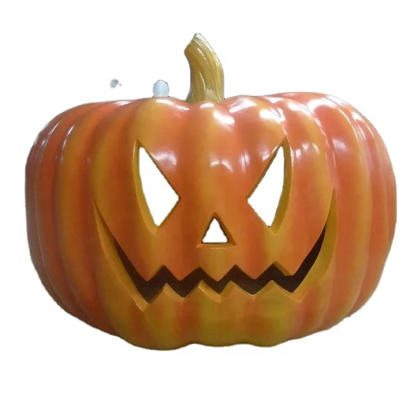 Большая тыква из стекловолокна товары для Хэллоуина вечеринки украшения большое