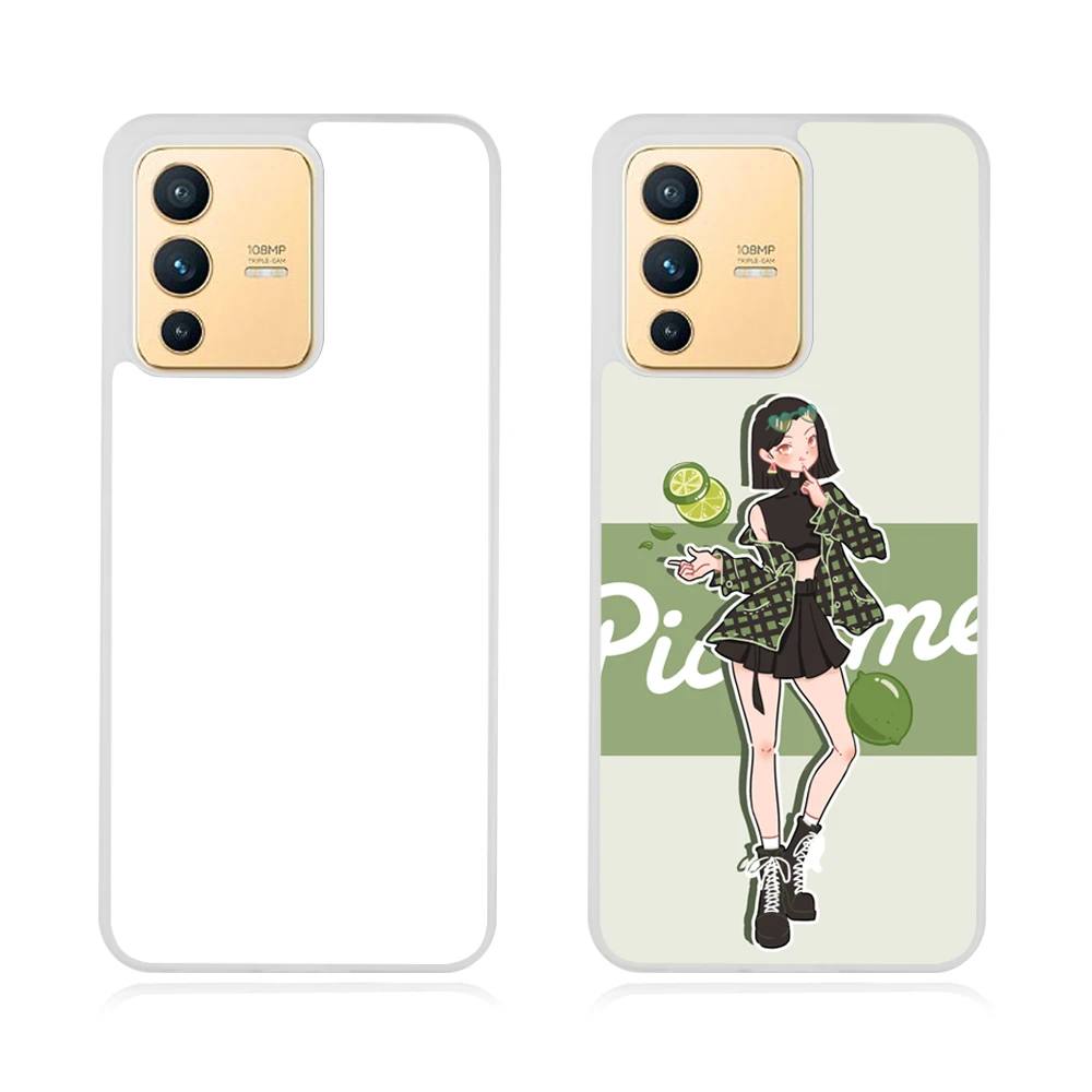 Прозрачный чехол из ТПУ 2D Сублимация для Vivo Series по низкой цене от производителя -