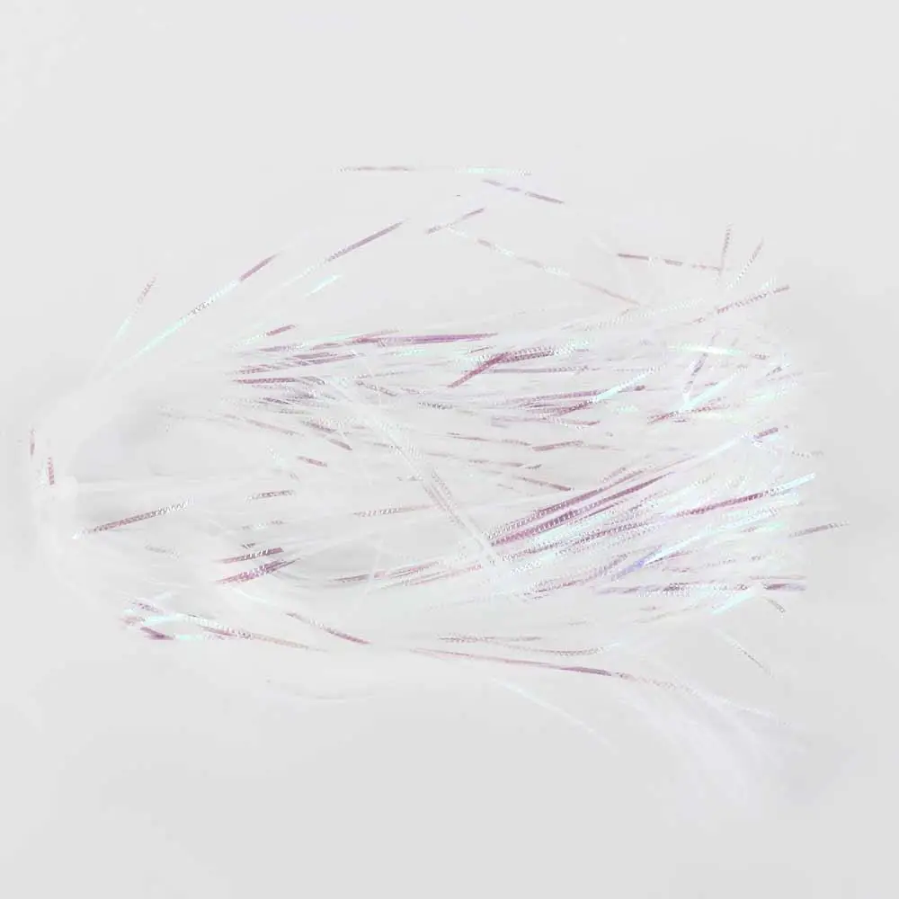 Гофрированные нити вспышки шириной 1 мм рыбья чешуя рыболовная нахлыстом