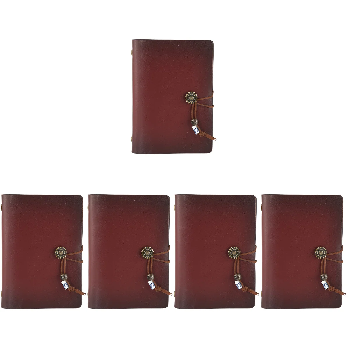 

5pcs Journal Refillable Loose Leaf Notepad Diary Writing Notepad A7