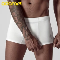 adannu simple sports style mens underwear modal elastic shorts male soft comfortable breathable traceless slim boxers briefs