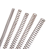 2pcs wire diameter 0 2mm 0 3mm 304 stainless steel compression spring length 1000mm y type compressed spring