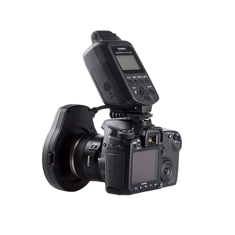 Фото YONGNUO YN-14EX TTL Macro Ring Lite Вспышка для зеркальных камер Canon EOS 5D Mark II 5D Mark III 6D 7D 60D 70D 700D 650D 600 №3
