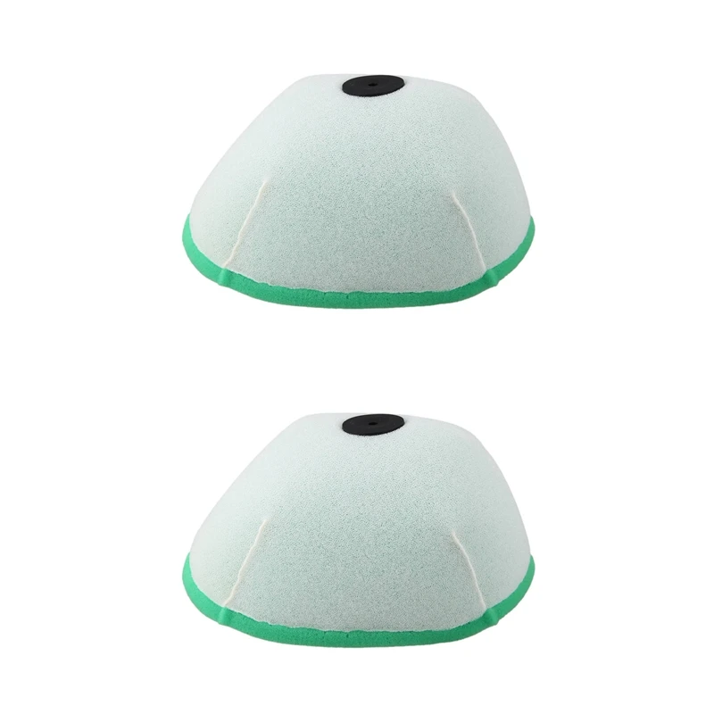 

2X Motorcycle Air Filter Elements For Kawasaki KX250 KX252 KX250F 2017-2020 KX450 KX450F 2016-2018 11013-0755 11013-0766