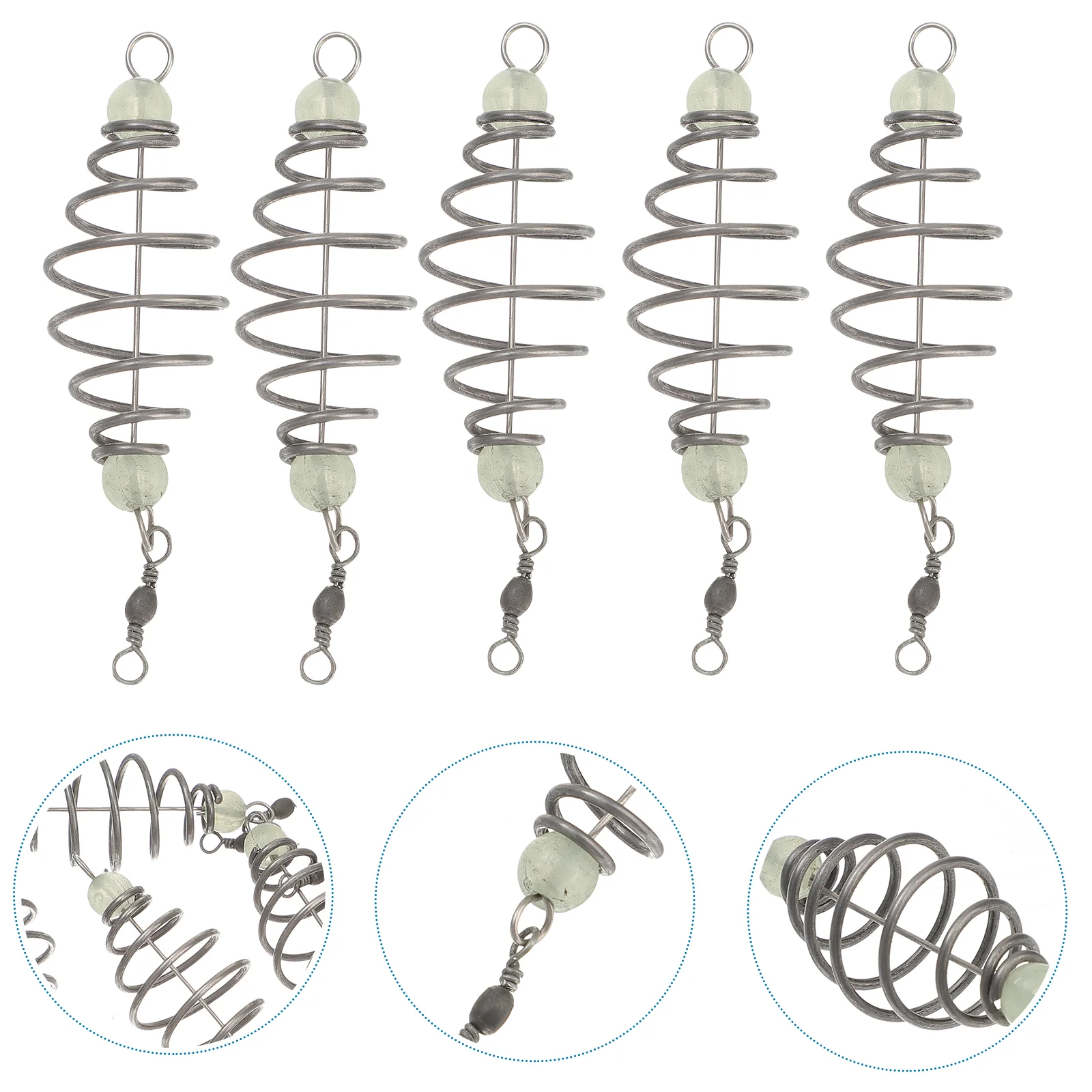 

Fishing Trap Feeder Holder Fishing Trap Basket Feeder Fishing Tackle Kit Fishing Feeder Cage Coarse Fishing Feeder