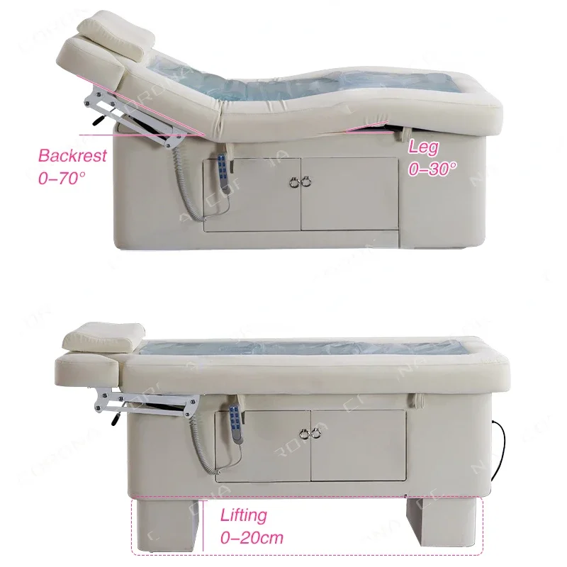 Роскошная спа-кровать для Косметологической терапии электрическая массажная
