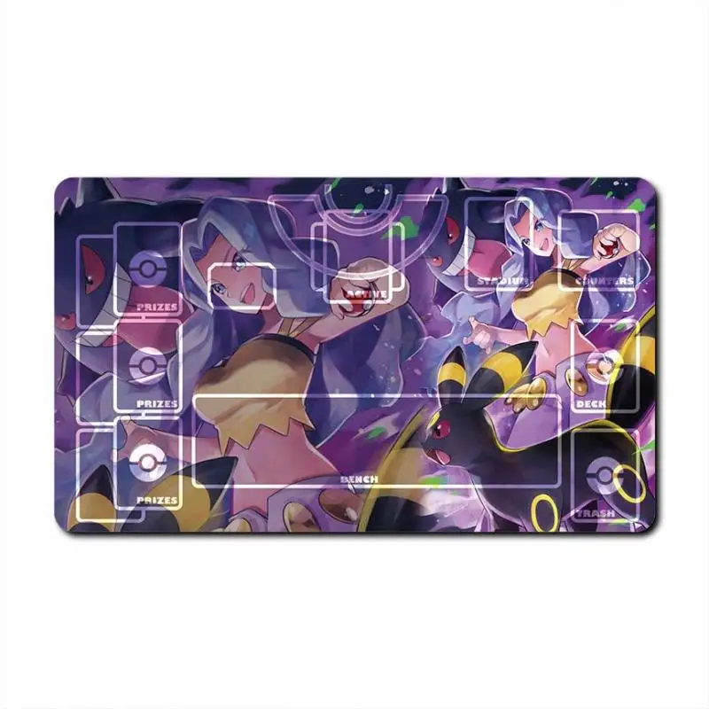 Коврик для карт Pokemon Ptcg Глория жуша тренировочная серия 60x35 см специальная игра