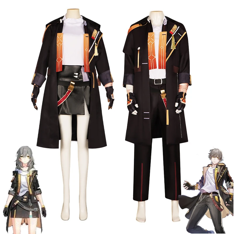 

Game Honkai Star Rail Cosplay Trailblazer Female Male Cosplay Costumes Uniform Coat Uniform Suit Men Women Halloween Cothes