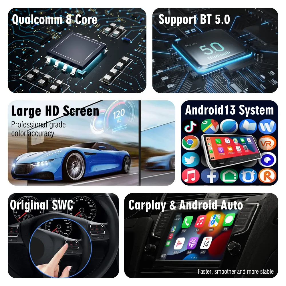 Фото 13,8-дюймовый стильный экран Android 13 для Nissan 370Z Z34 2008-2019, автомобильный мультимедийный плеер, стереоприемник, радиоприемник, CarPlay №5
