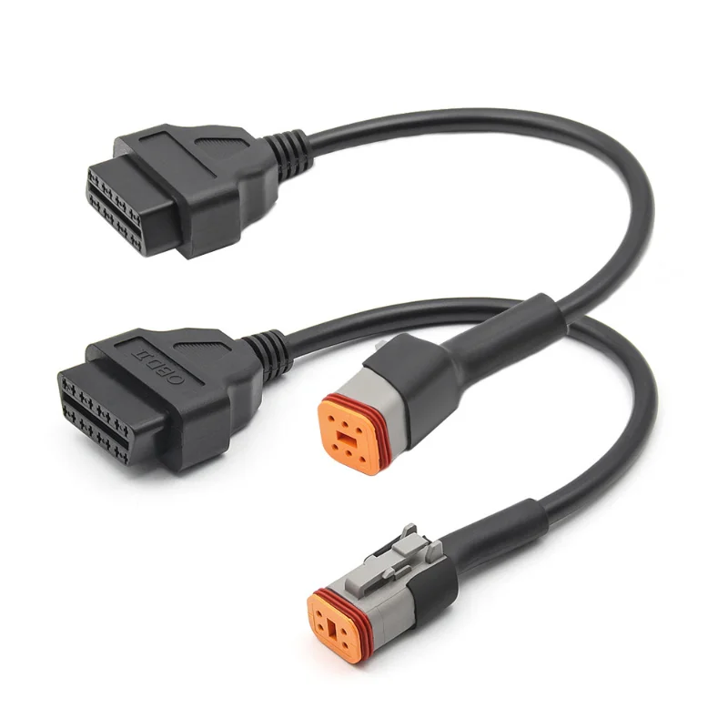 Диагностический сканер для Harley-Davidson диагностический 4 Pin 6 pin To 16 адаптер OBD - купить