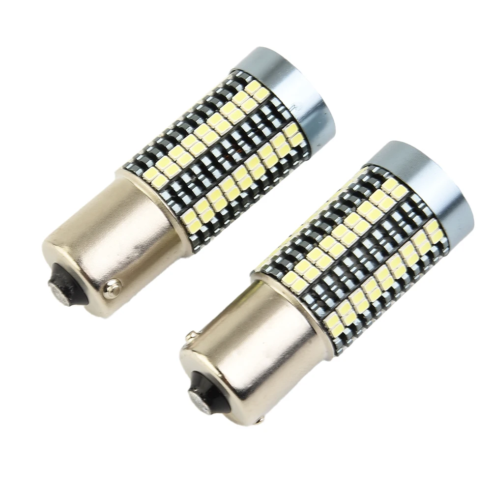 

Signal LED Light LED Light Bulbs Lamp 1156 BA15S P21W 156 BA15S 126smd 5000LM/Bulb Aluminum Heat Sink Super Bright