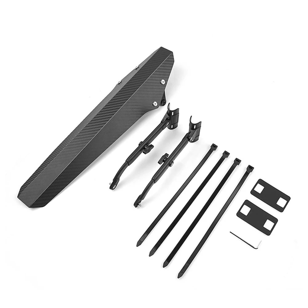 Регулируемое крыло для внедорожного велосипеда с телескопическими функциями.