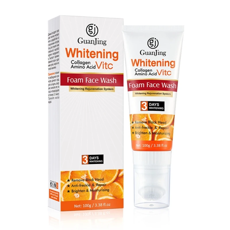

Vitamin C Foam Cleanser Foam Cleansing Moisturizing Blackheads Remove