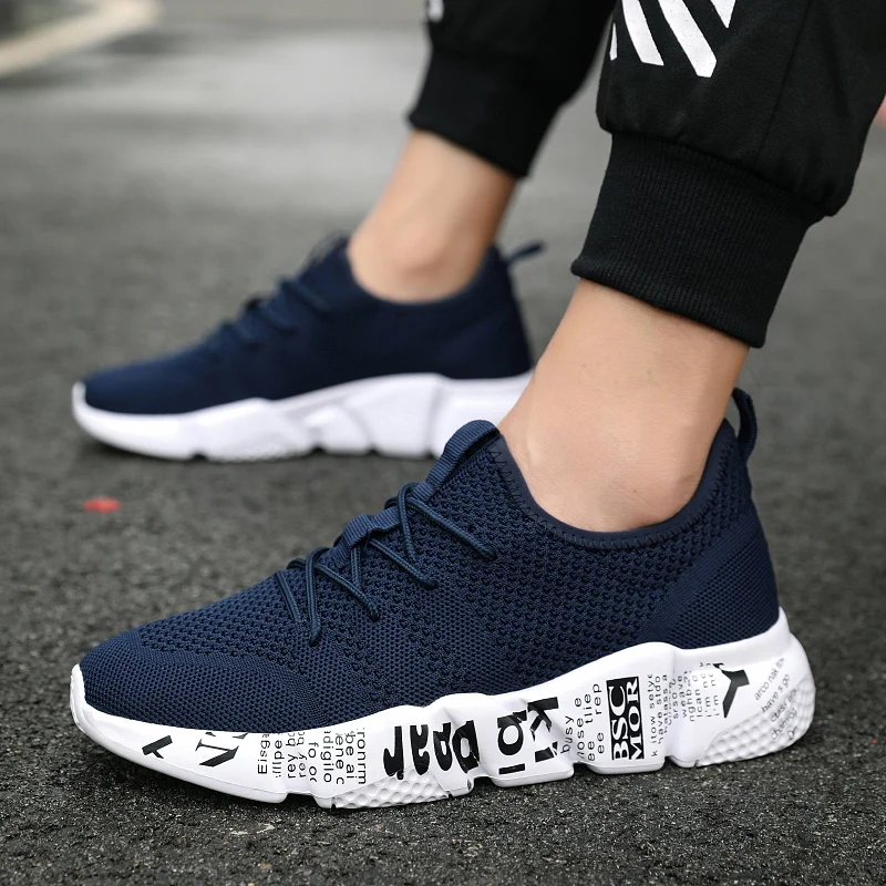 Summer Male Sneakers Tennis Sport Running Shoes Breathable Designer Men's Light Casual Shoes Trainers Jogging Walking Sneakers