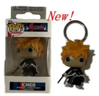 Funko pop Yumi Yugi Ichigo Peter Pan Leatherface Yuji Itadori Брелок Фигурка Карманные игрушки