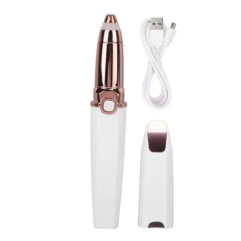 

Facial Hair Remover Painless Eyebrow Trimmer for Home Travel