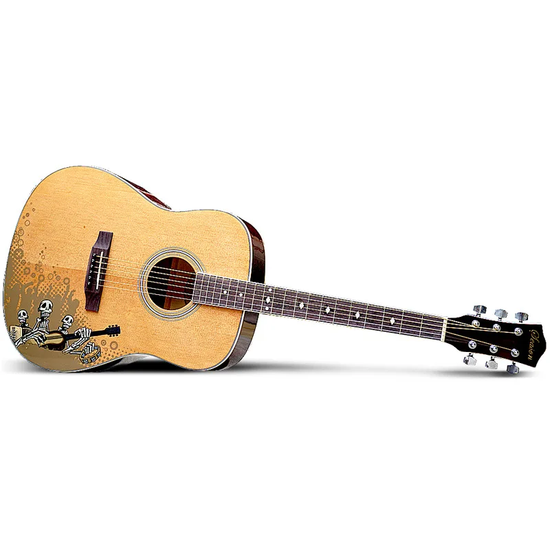 

Fol Left Handed Guitar Acoustic Beginners Music Man Country Guitarneck 21 Fret High Quality Violao Acustico Music Equipment