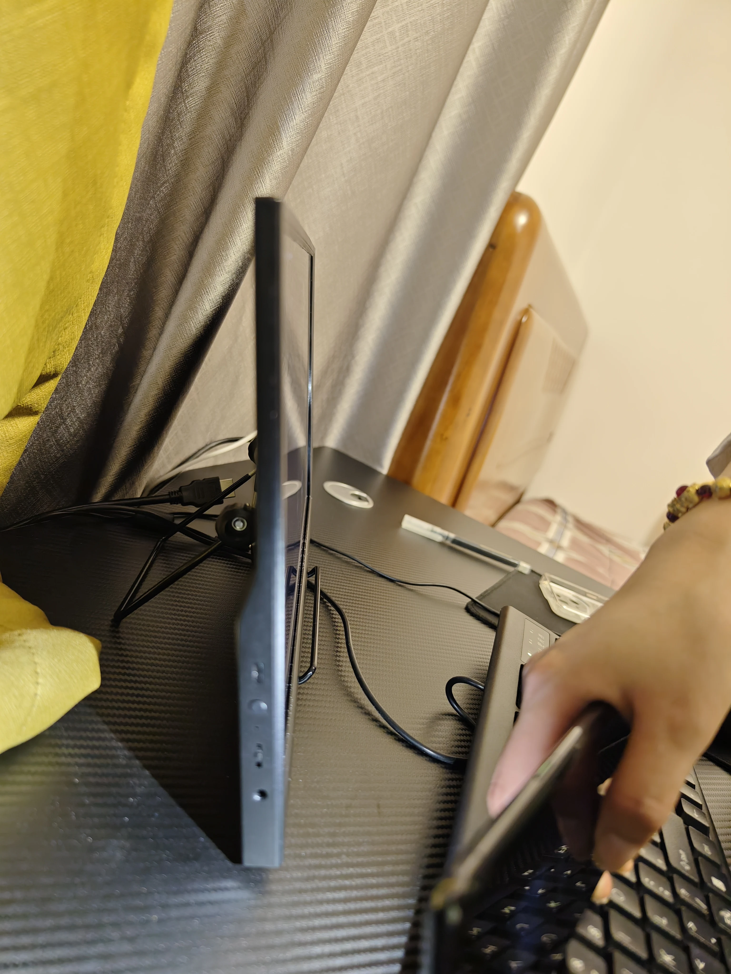 Сенсорный портативный монитор 15 6 дюйма Компьютерный дисплей 1920 × 1080Full HD IPS USB C HDMI