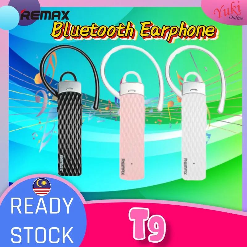 

Remax HD Voice T9 Bluetooth Earphone Headset - RB-T9 Gaming Super Bass Hifi Sound CHRISTMAS