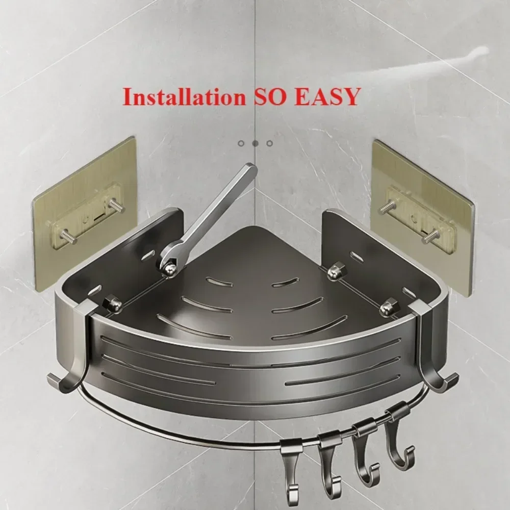 Горячая новинка стеллаж для хранения в ванной комнате свет роскошное
