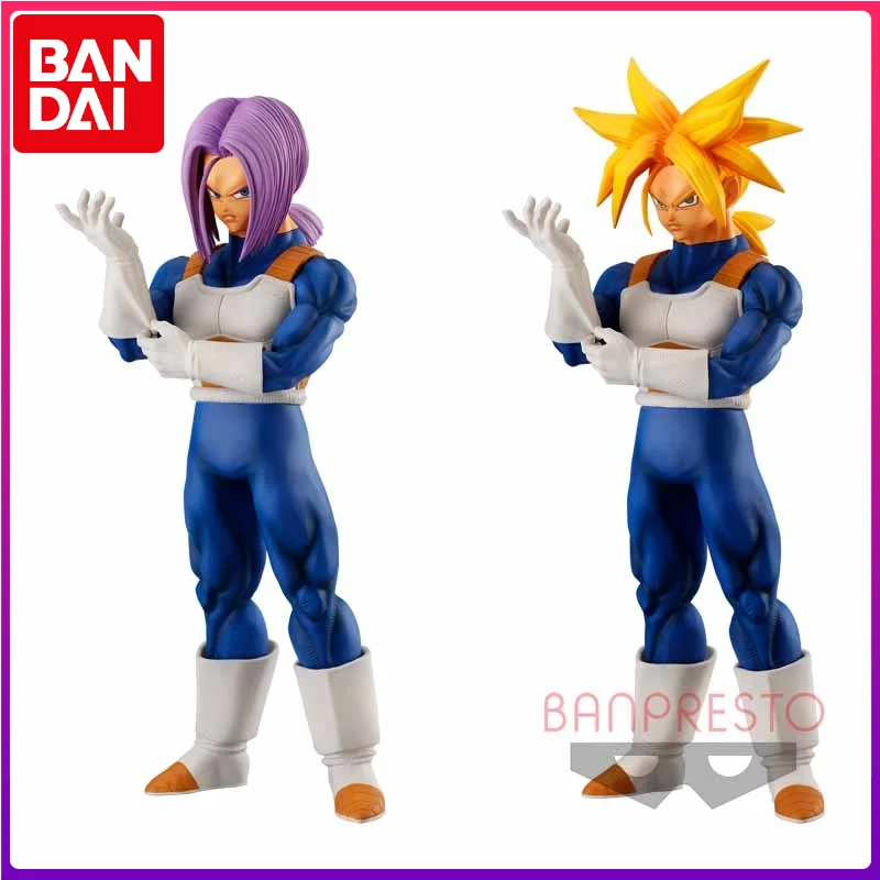 

Bandai Genuine Dragon Ball Z Anime Torankusu Action Figures Collectible Model Solid Edge Works Ornaments Toys Gifts for Kids