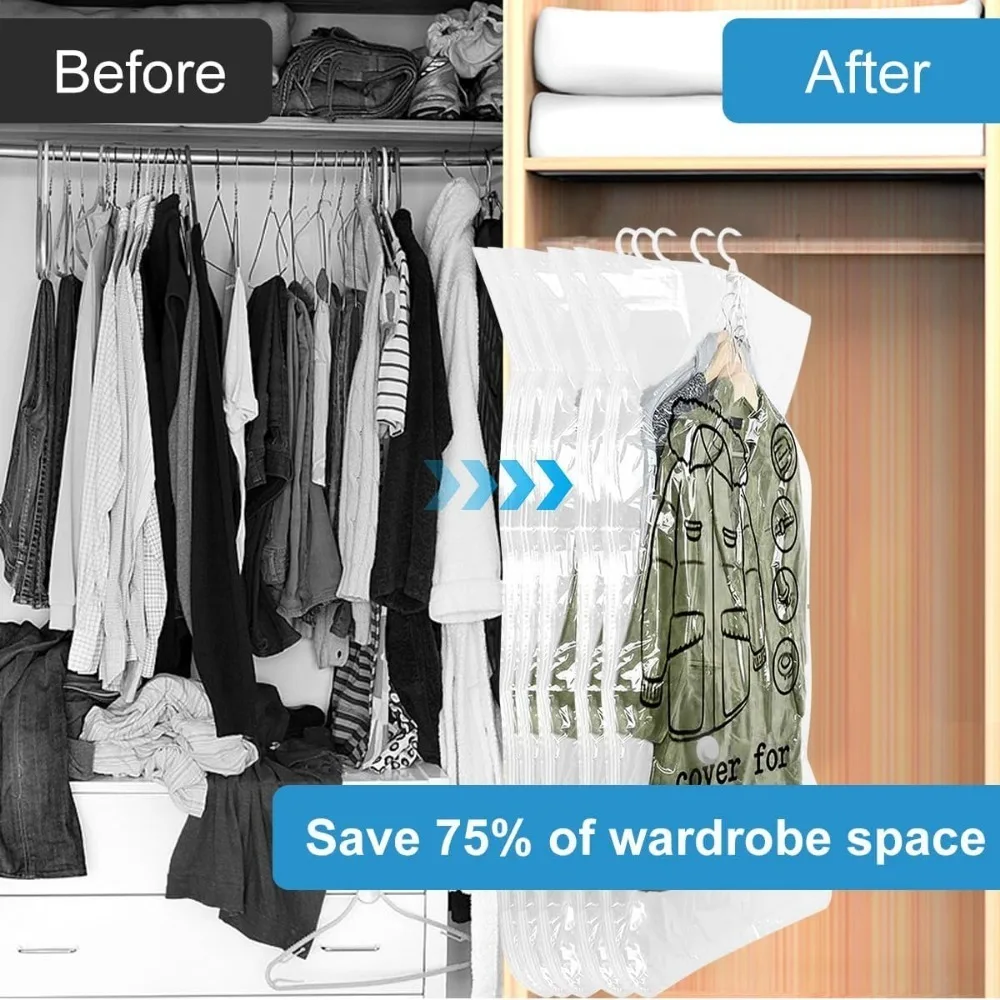 Вакуумный мешок вакуумный для хранения 130x100 см пылесос одежды куртка