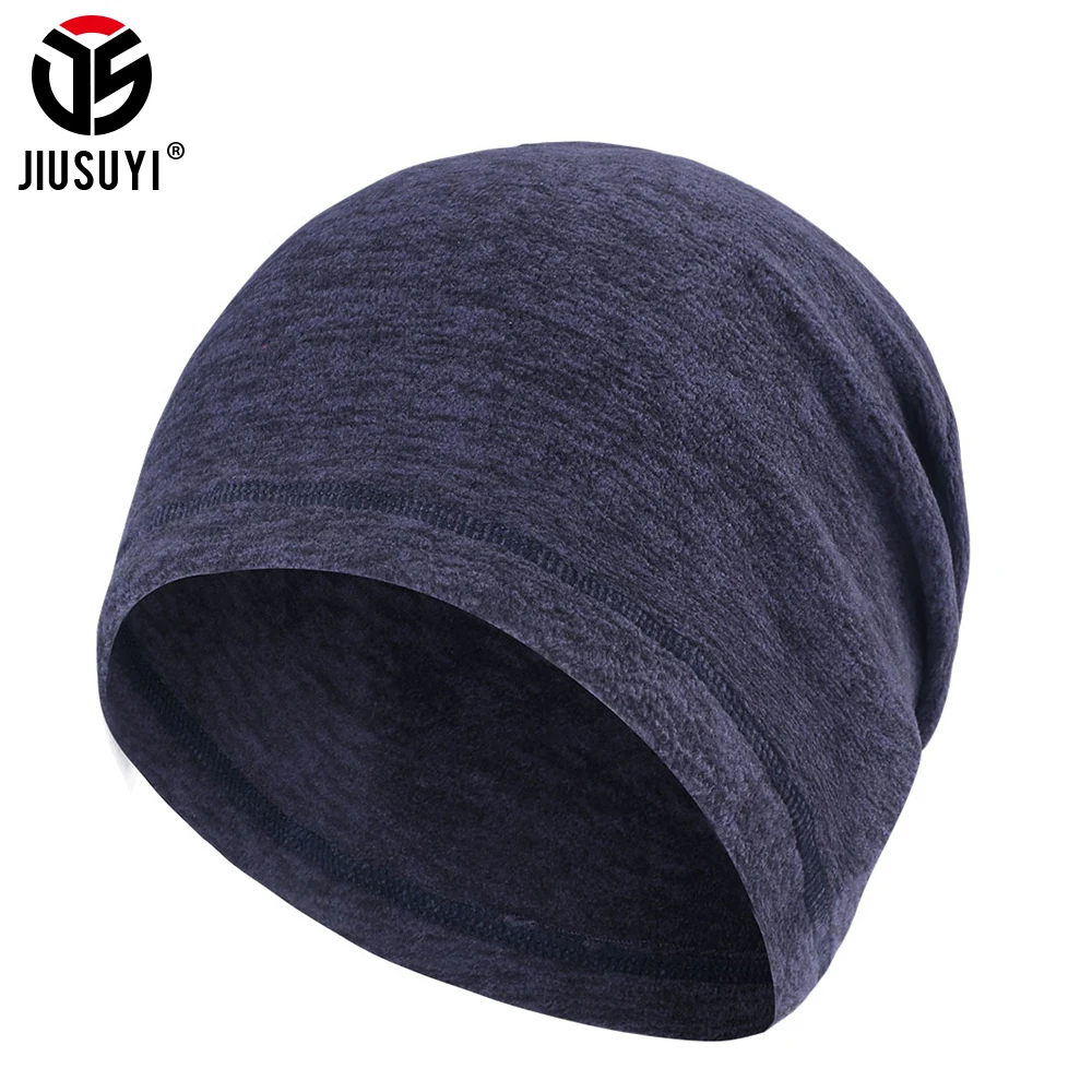 

Winter Fleece Warmer Caps Cationic Fabric Cold Weather Thermal Beanies Tactical Slouchy Turban Hip Hop Men Women Hats Fashion