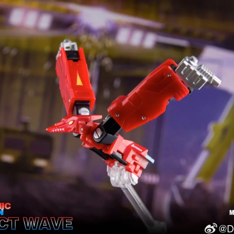Фото В наличии Трансформация Dr.Wu Dw-E55 Dw-55t Decibel Impact Wave Мини-фигурка Модель Коллекция Игрушки Детские праздничные подарки №5