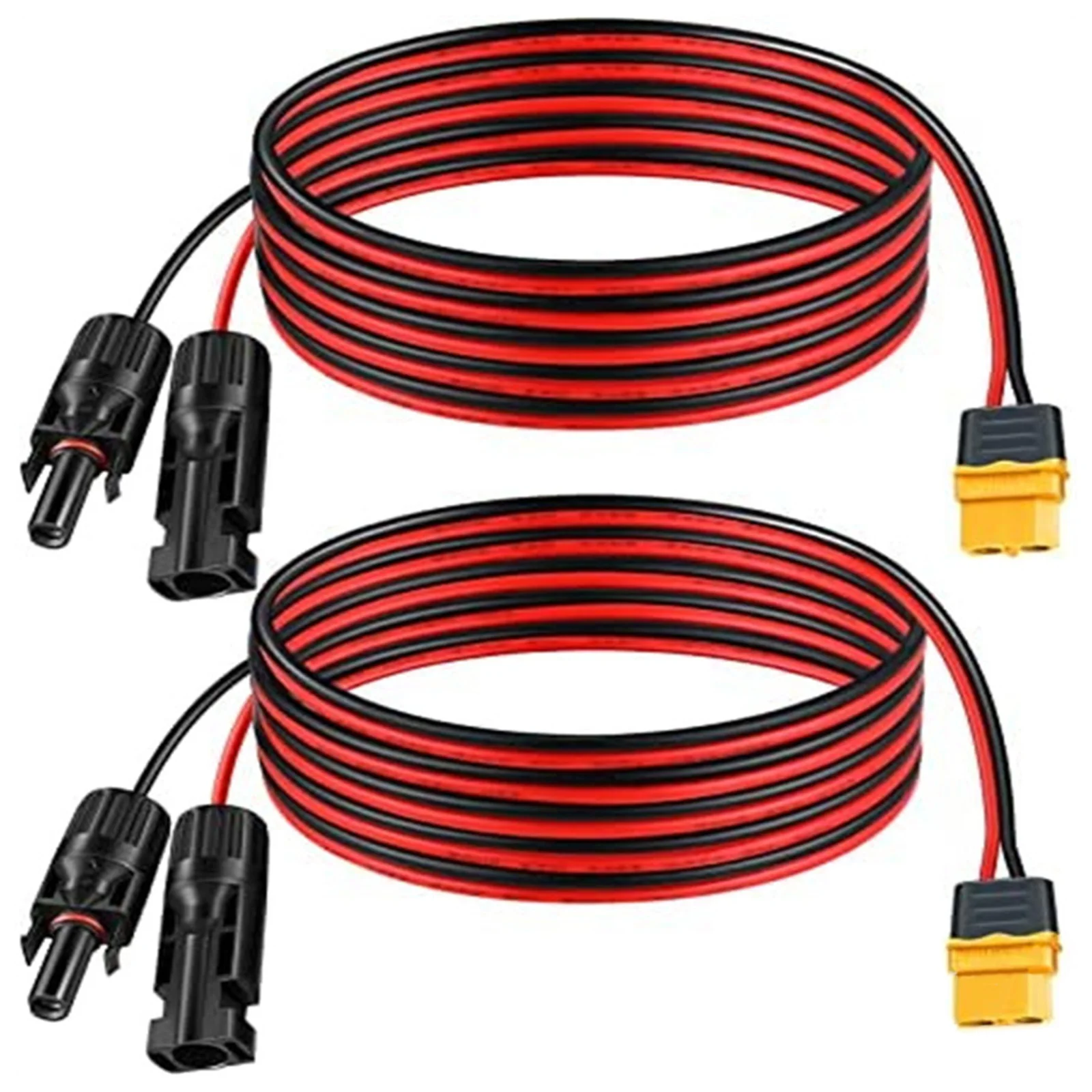 

12AWG XT60 Female Solar Panel Extension Cable Copper Wire Connector Photovoltaic Solar Panel Cable Wire Connect