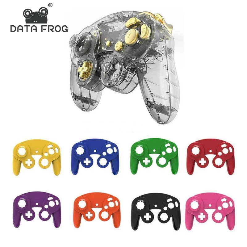 For Nintendo GC Gamecube Controller Housing Cover Shell Handle Case Replacement Parts Games Handle Protective Accessories 2022