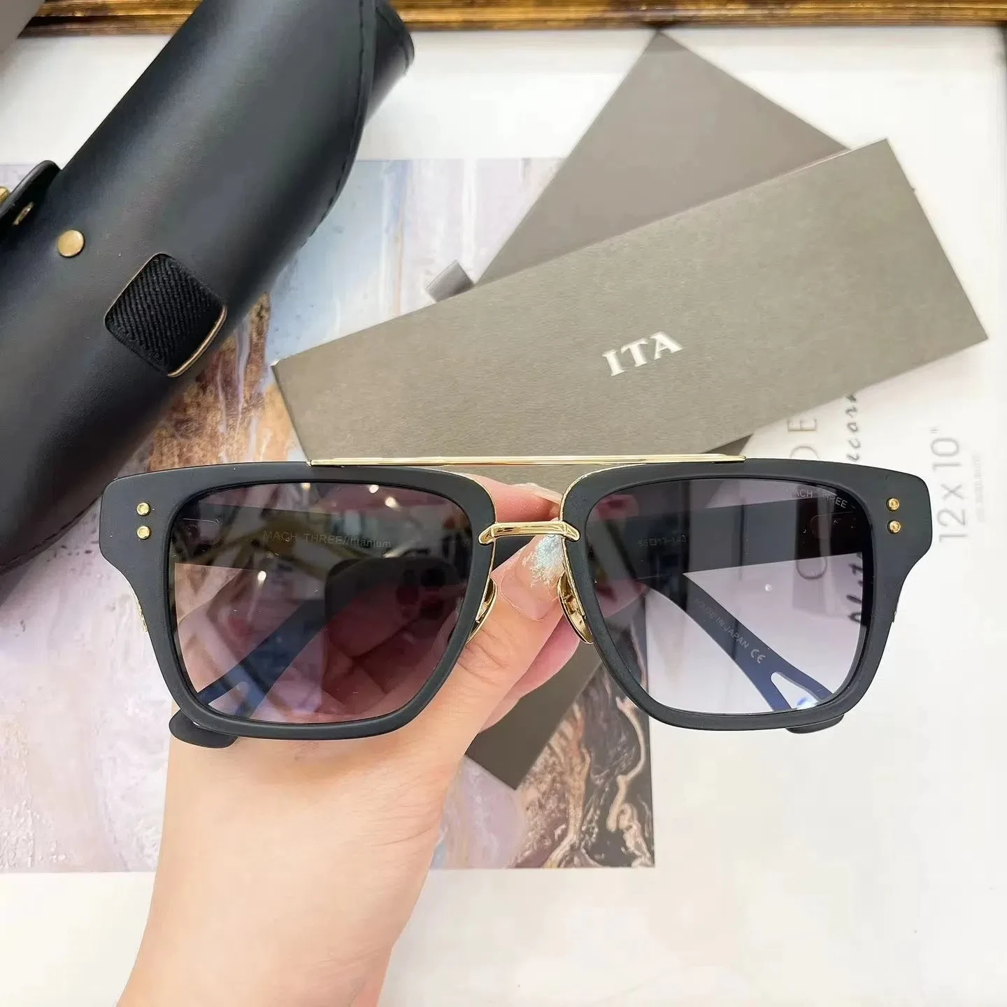 Аутентичные ADITA DRX-2059 классическая ацетатная оправа квадратные мужские и женские