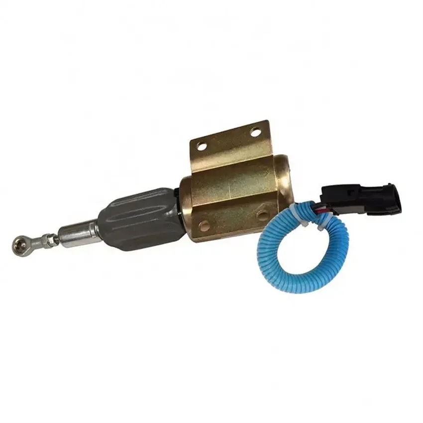 24V Fuel Shutdown Solenoid RE516083 RE502474 3926412 SA-4257-24 Compatible with Cummins Engine 6CT