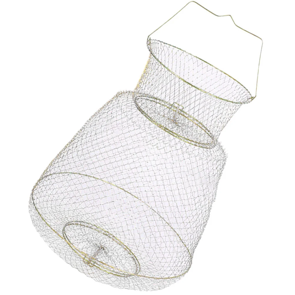 

Fishing Accessories Supplies Metal Guard Cage Shrimp Gear Net Protective Basket