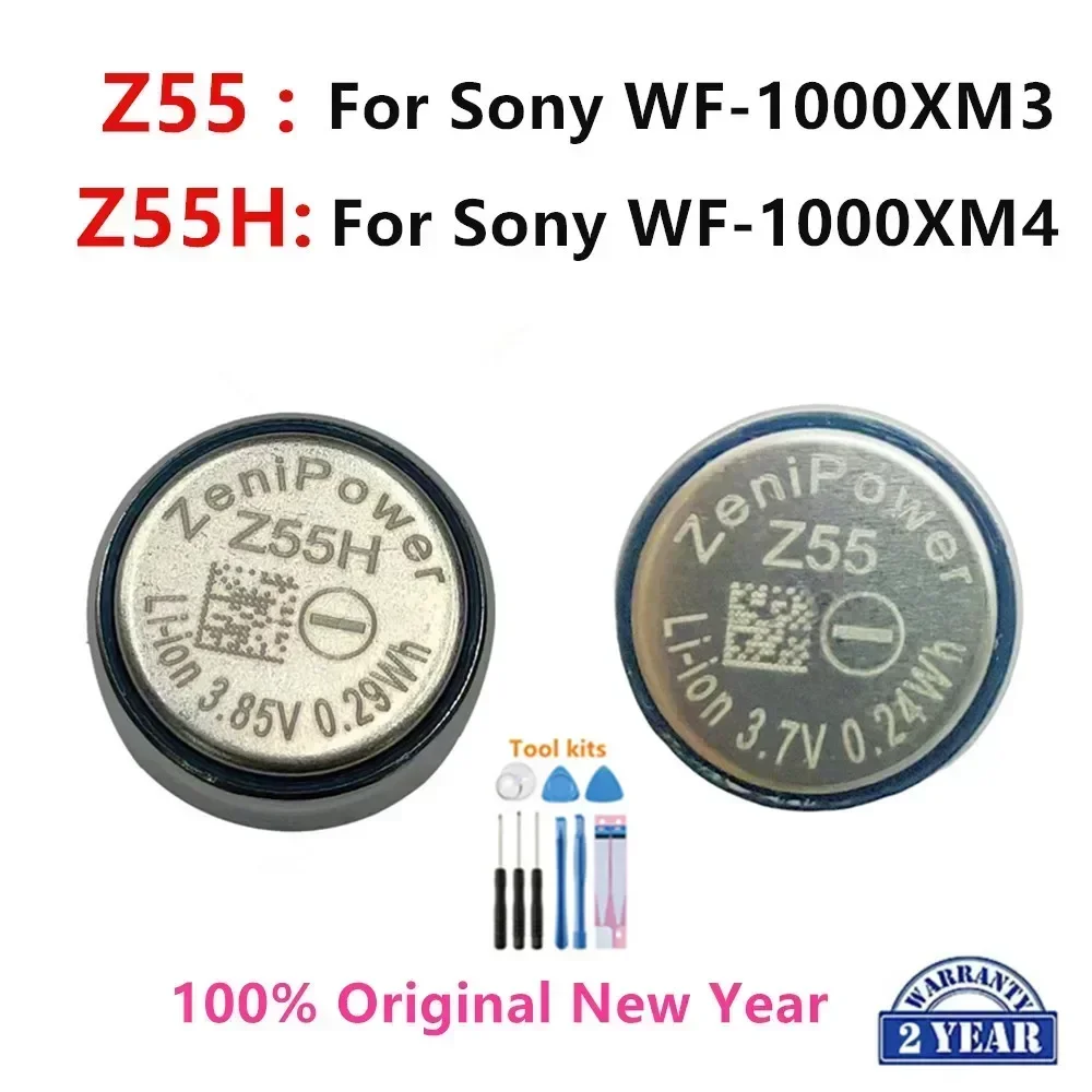 Оригинальный новый аккумулятор Z55H Z55 для наушников Sony WF-1000XM3 WF-1000XM4 WF-SP900/SP700N/121000X
