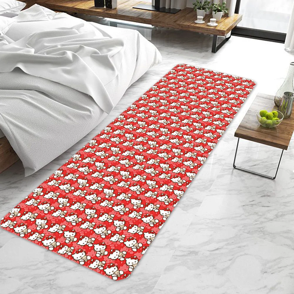 

Hello Kitty Cat Kitchen Bath Mat Carpet Home Entrance Doormat Bedroom Living Room Floor Mats Modern Cute Pink Indoor Tapis Rug