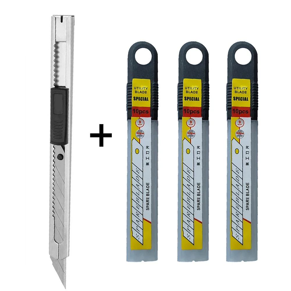 1 шт. канцелярские принадлежности CNGZSY канцелярский нож 30 запасных лезвий для