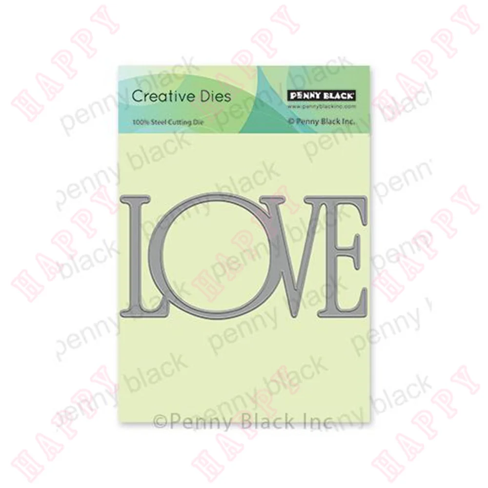 

Metal Cutting Dies Immense LOVE Text Valentine's Day DIY Craft Making Greeting Card Scrapbooking Decoration Embossing Template