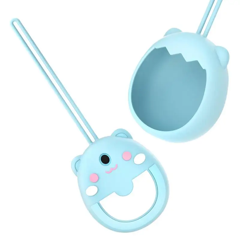 

Electronic Pet Machine Silicone Cover With Layard For Pix Virtual Electronic Digital Pets Machine Cute Cartoon Protector Case