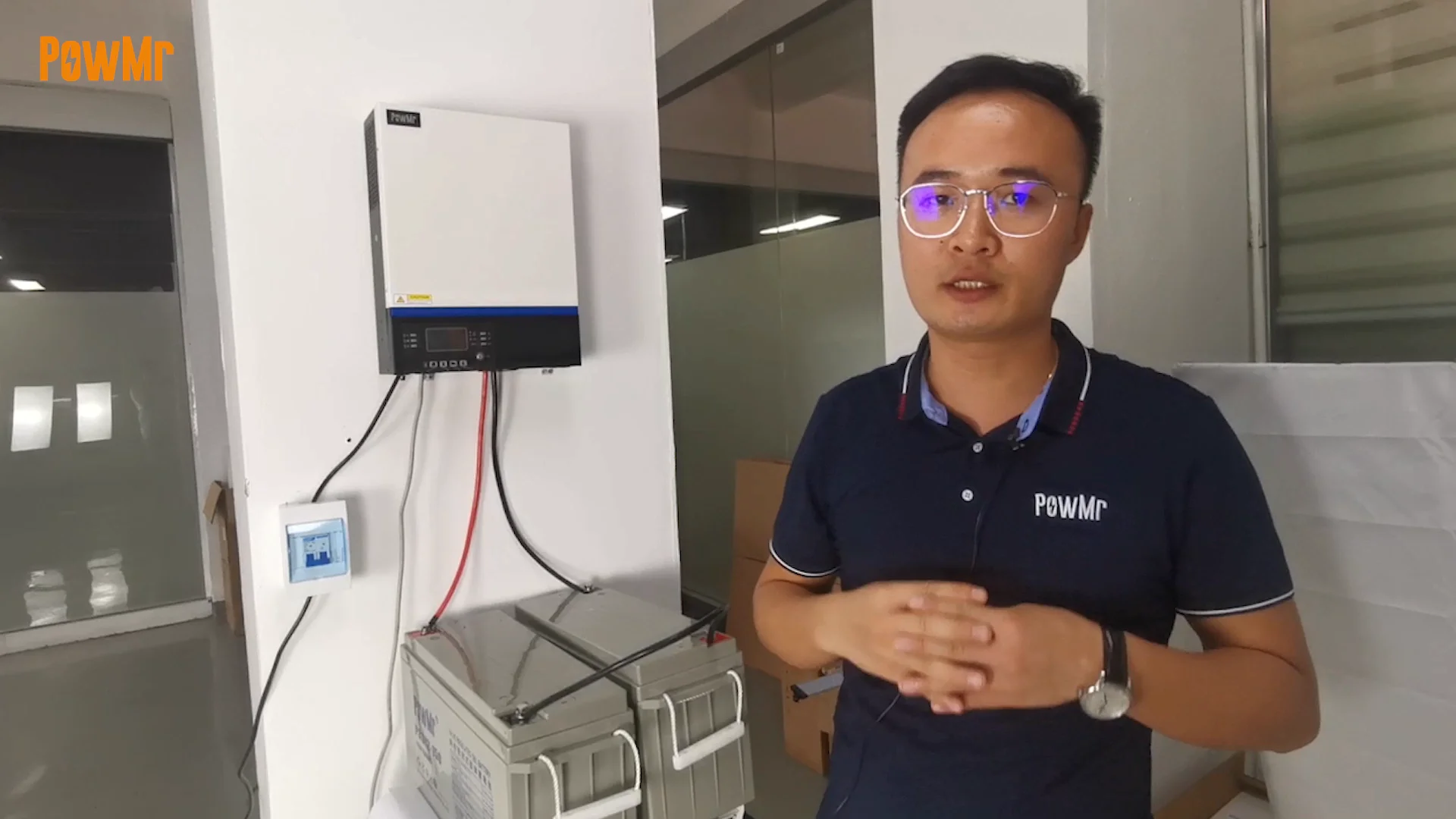

Free Shipping!!! PowMr 3KW 3KVA All In One Inverter POW-VM3K-III Hybrid Solar Inverter for Solar Panel System