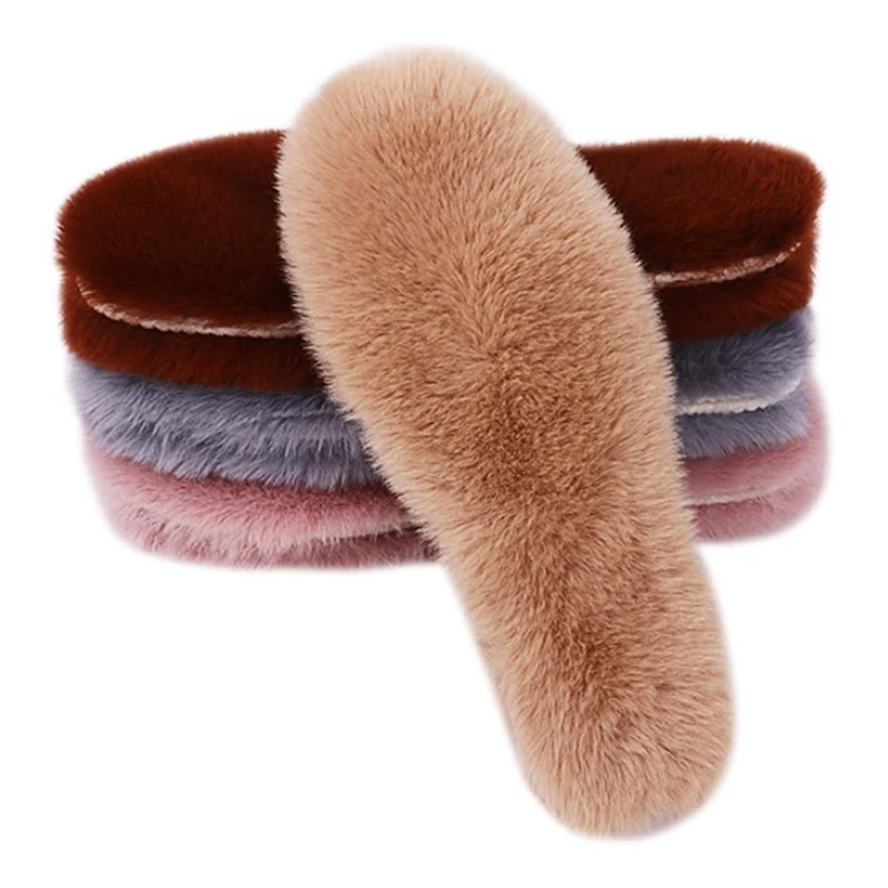 

Fur Heated Warm Thermal Insoles Thicken Soft Breathable Winter Sport Shoes Insoles Insert Unisex Boots Pad Sole
