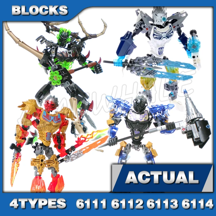 4 типа Bionicle Unity Mask Uniter of Fire Earth Ice Tahu Onua Umarak the Hunter 611 строительные блоки игрушки