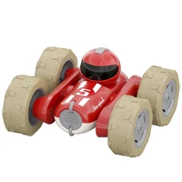 rc car remote control stunt car 2 4g 4ch drift deformed off road vehicle 360 degree rotation double sided flip childrens toys