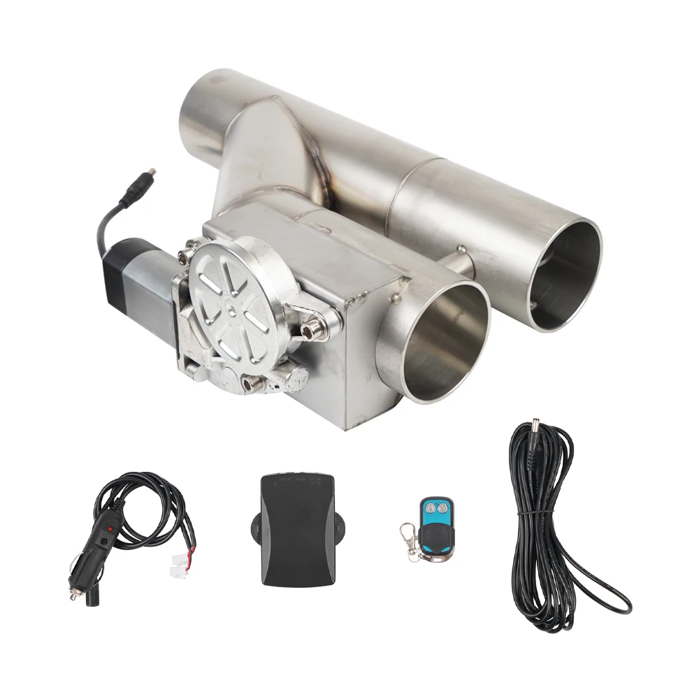 Универсальный двойной выхлопной трубы 2 5 дюйма 3