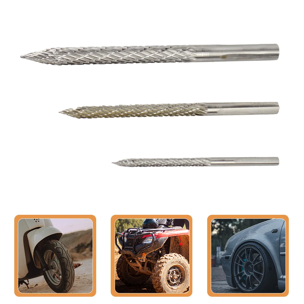 

1 Set Reamer Bit Metal Replacement Car Tire Repair Tool Wire Drill Bit