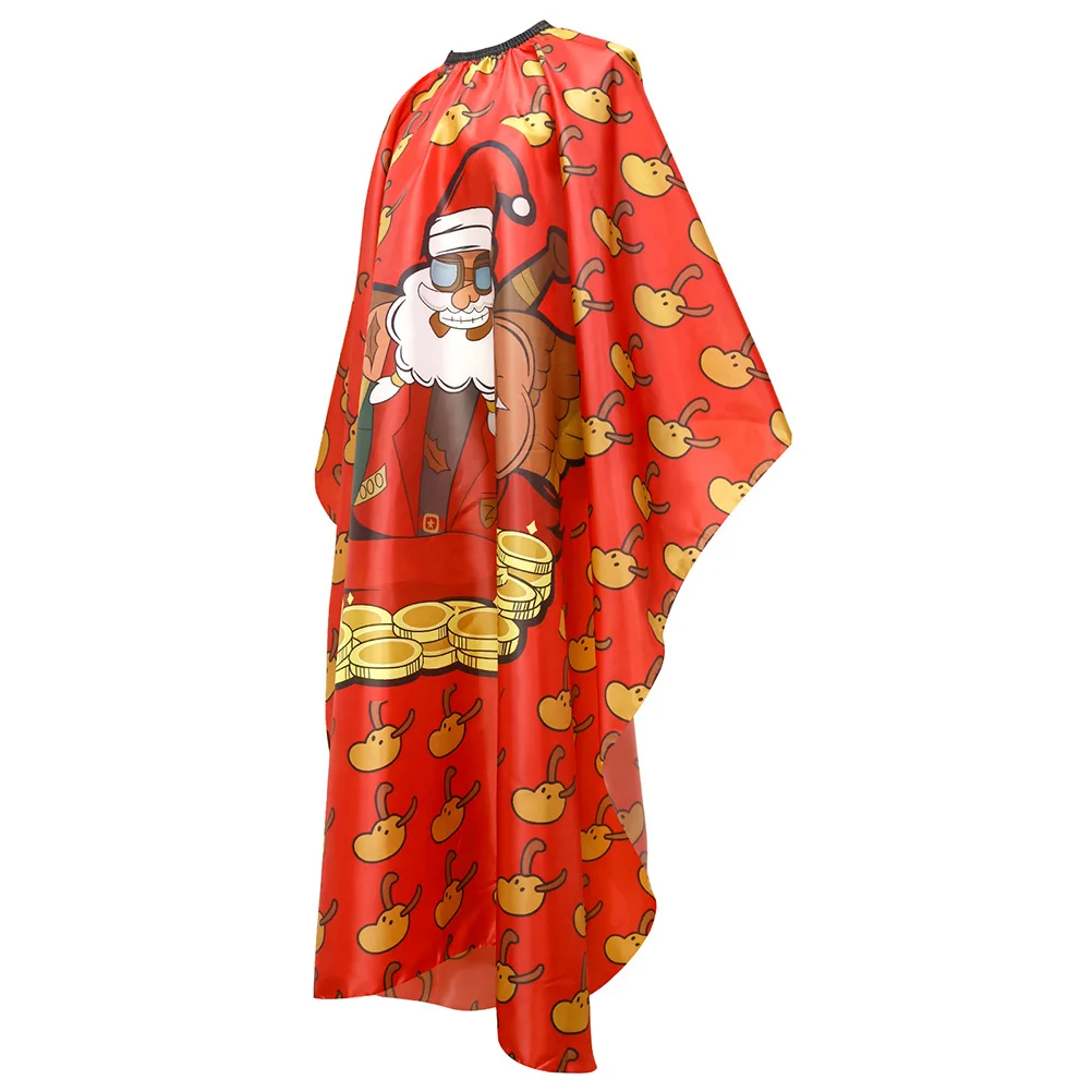 Парикмахерская ткань рождественская накидка декоративная для женщин