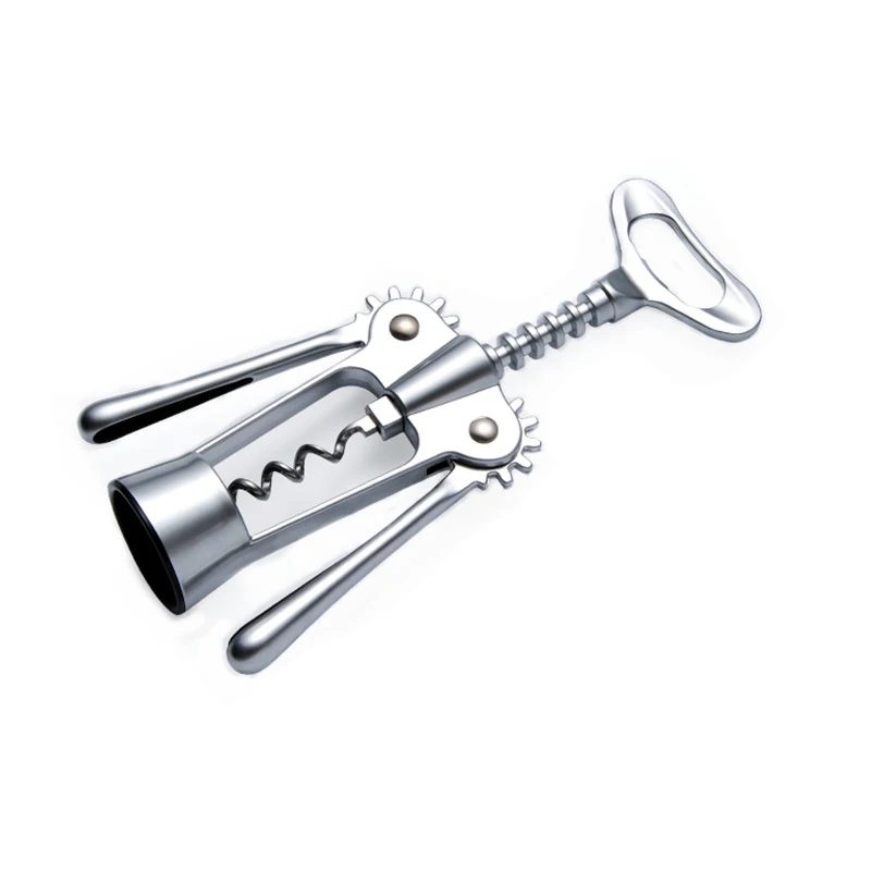 

1Pc Stainless Steel Wine Opener Bottle Red Wine Opener Kitchen Supplies Wine Corkscrew Type Utensils Corkscrew Wine Cork Remover