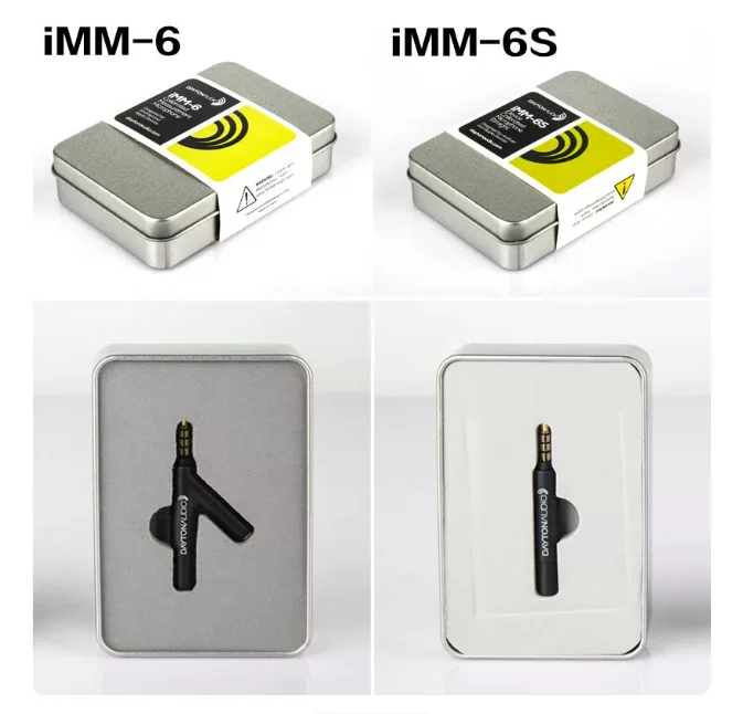 Фото 1 шт. 100% Оригинальный измерительный микрофон Dayton Audio iMM-6C iMM-6 для телефонов, тестовый микрофон для iPhone №4
