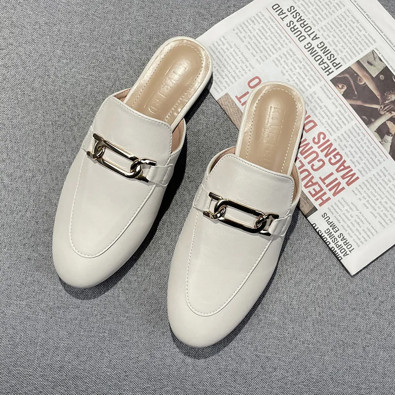 

Mules Summer Slippers Women Pumps Platform Shoes Woman Heels Luxury Designer Slides Sandals Women 2022 Party Mulezs Large Size